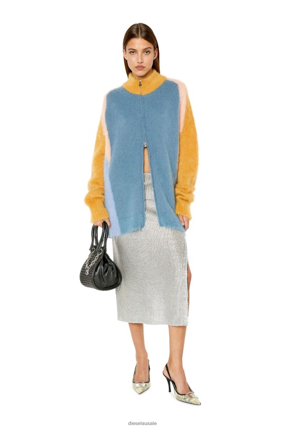 Diesel m-ilva Apparel Blue/Orange Women 2XT44N889