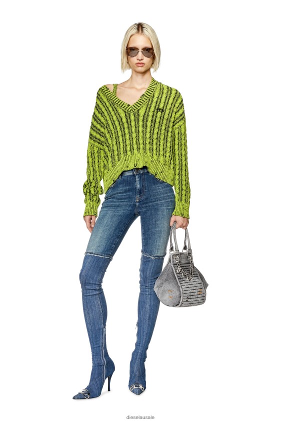 Diesel m-oxia Apparel Green Women 2XT44N872