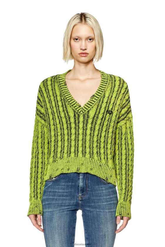 Diesel m-oxia Apparel Green Women 2XT44N872