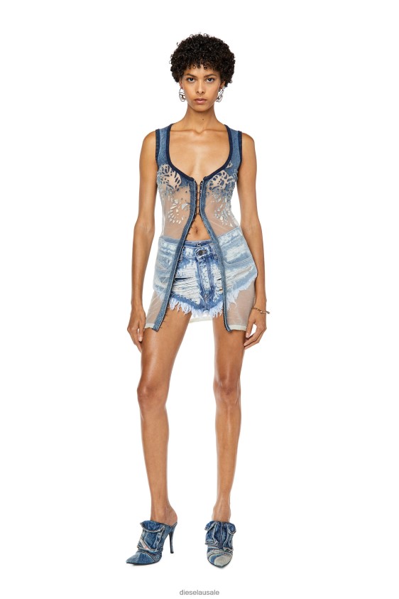 Diesel de-nalur Apparel Light Blue Women 2XT44N1007