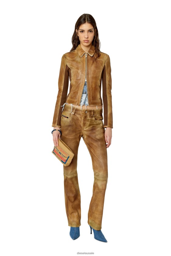Diesel l-texa Apparel Brown Women 2XT44N1005
