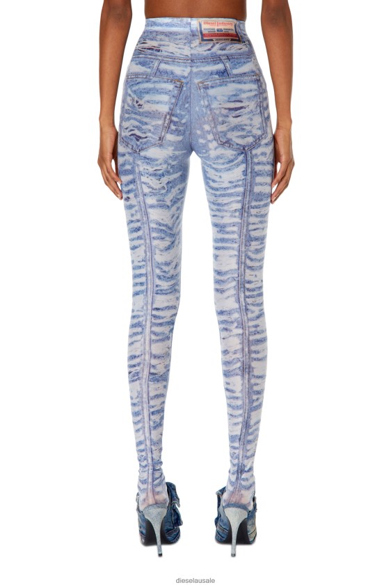 Diesel p-koll-h3 Apparel Light Blue Women 2XT44N1006