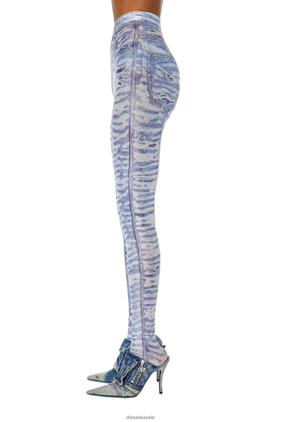 Diesel p-koll-h3 Apparel Light Blue Women 2XT44N1006