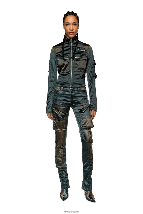 Diesel p-landy-show Apparel Dark grey Women 2XT44N1003