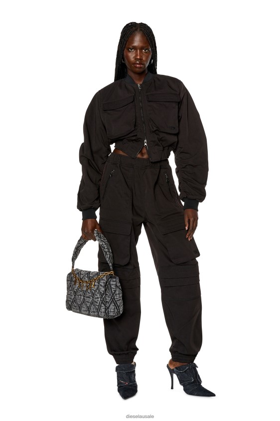 Diesel p-mirt Apparel Black Women 2XT44N981