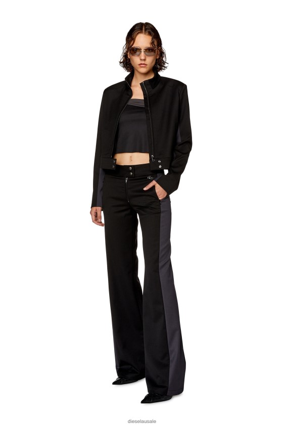 Diesel p-pritha Apparel Black/Blue Women 2XT44N982