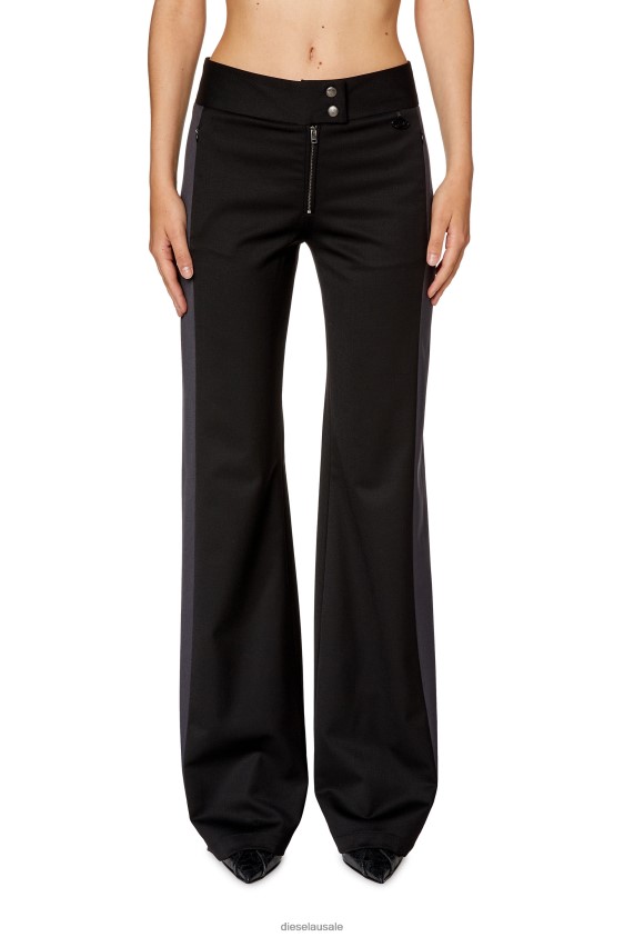 Diesel p-pritha Apparel Black/Blue Women 2XT44N982