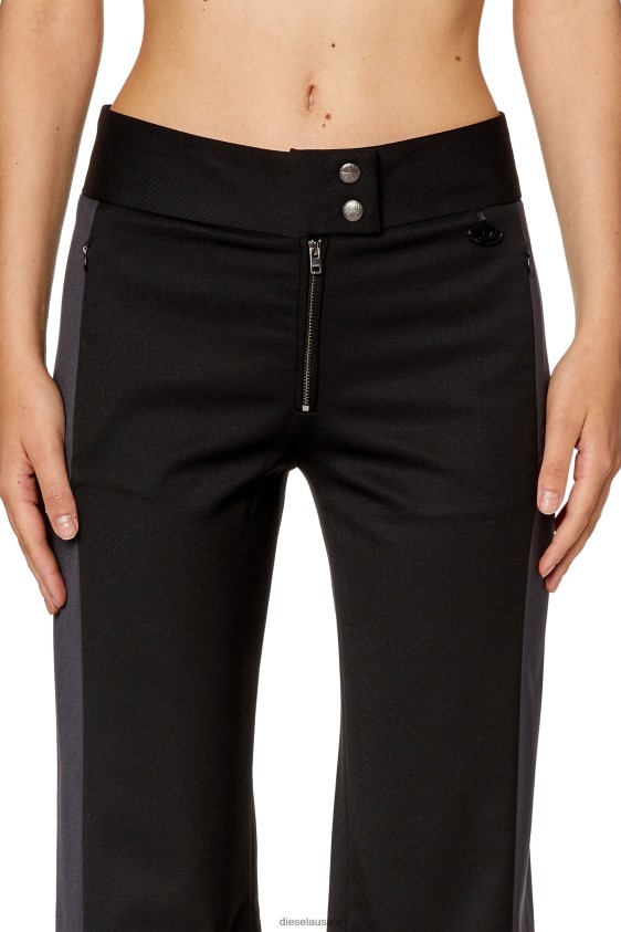 Diesel p-pritha Apparel Black/Blue Women 2XT44N982
