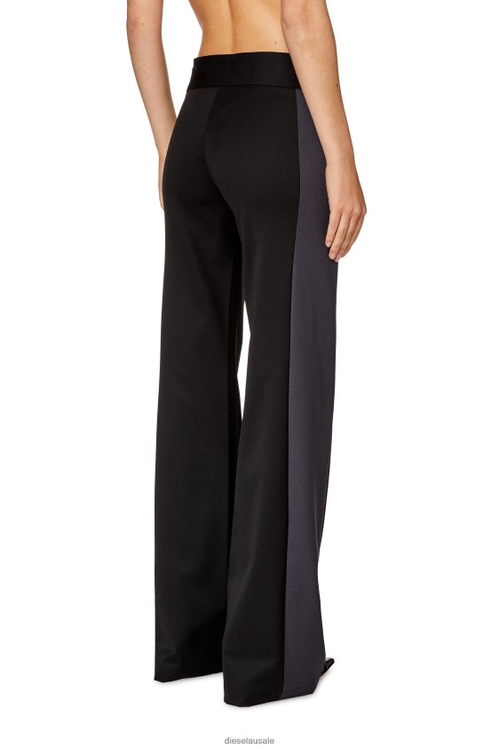 Diesel p-pritha Apparel Black/Blue Women 2XT44N982