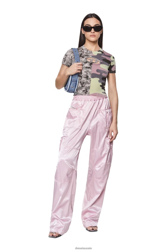 Diesel p-serra-long Apparel Pink Women 2XT44N974