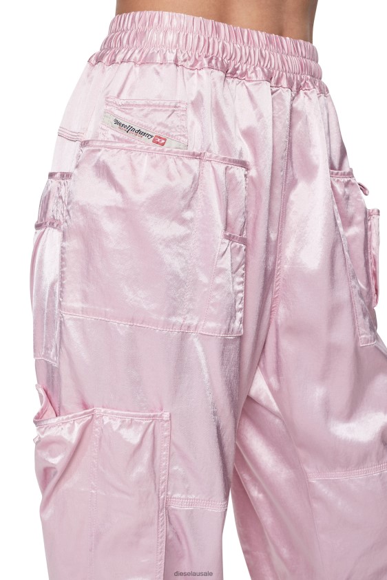 Diesel p-serra-long Apparel Pink Women 2XT44N974