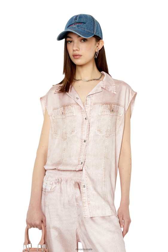 Diesel c-mohja Apparel Pink Women 2XT44N965