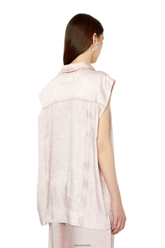 Diesel c-mohja Apparel Pink Women 2XT44N965