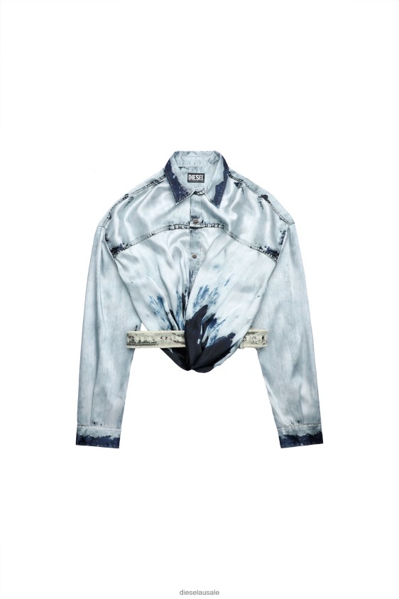 Diesel c-suki Apparel Light Blue Women 2XT44N962
