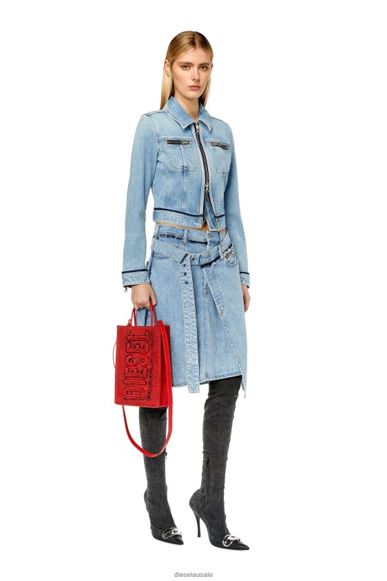 Diesel de-pendence-mid Apparel Light Blue Women 2XT44N1026