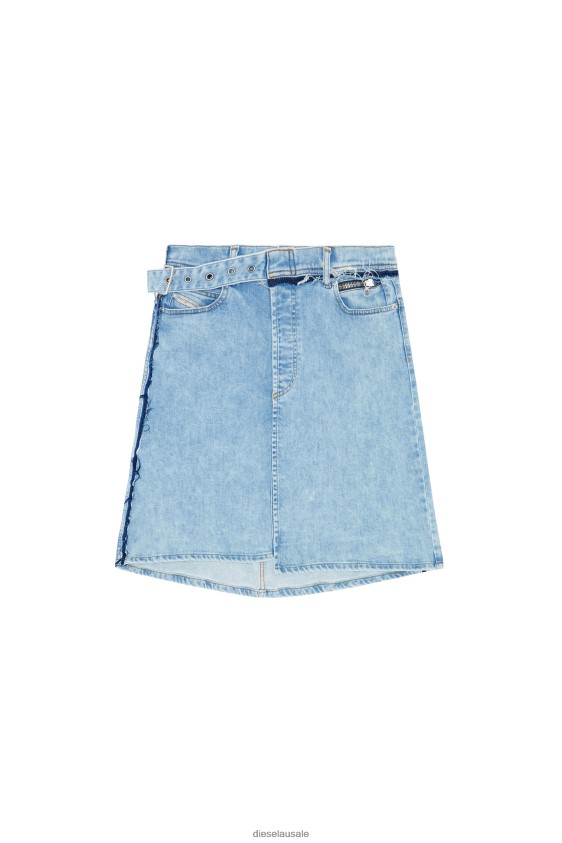 Diesel de-pendence-mid Apparel Light Blue Women 2XT44N1026