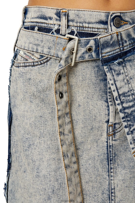 Diesel de-pendence-mid Apparel Light Blue Women 2XT44N1038