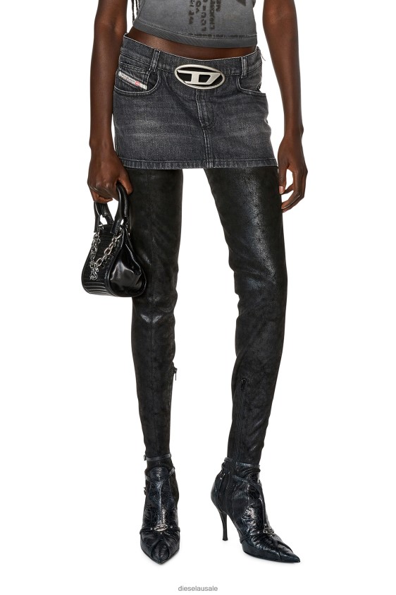 Diesel de-ron-s2 Apparel Black Women 2XT44N1013