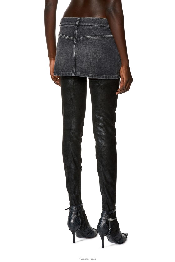 Diesel de-ron-s2 Apparel Black Women 2XT44N1013