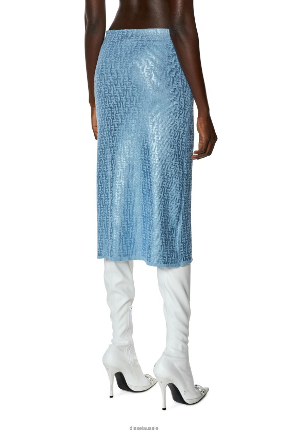 Diesel ff-m-ikaria Apparel Azure Women 2XT44N1010