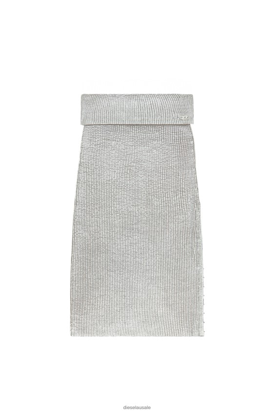 Diesel m-adhuette Apparel Light Grey Women 2XT44N1029
