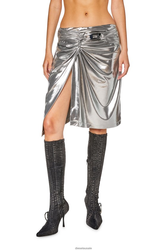 Diesel o-melt Apparel Silver Women 2XT44N1016
