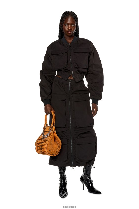Diesel o-mirt Apparel Black Women 2XT44N1023