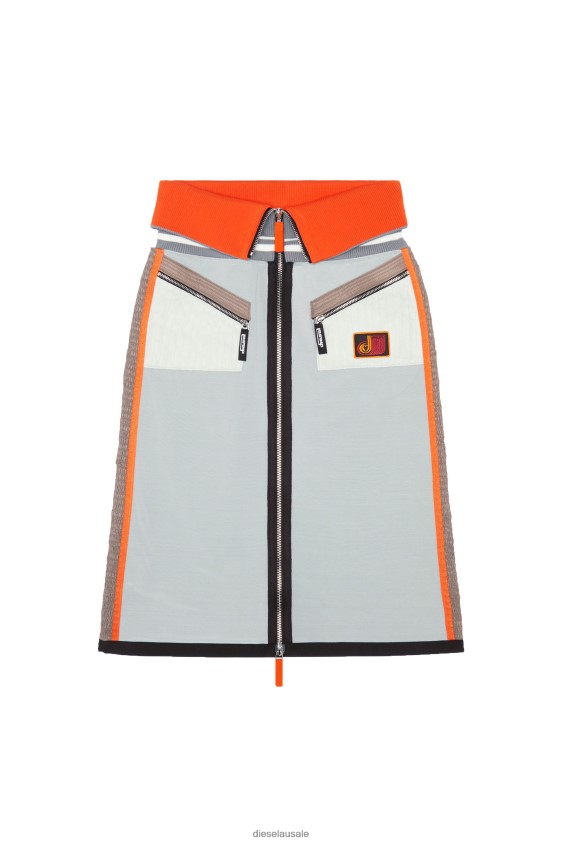 Diesel o-rallier Apparel Orange/White Women 2XT44N1012