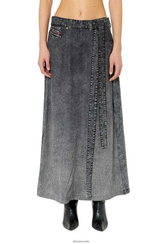 Diesel o-tina Apparel Black Women 2XT44N1028