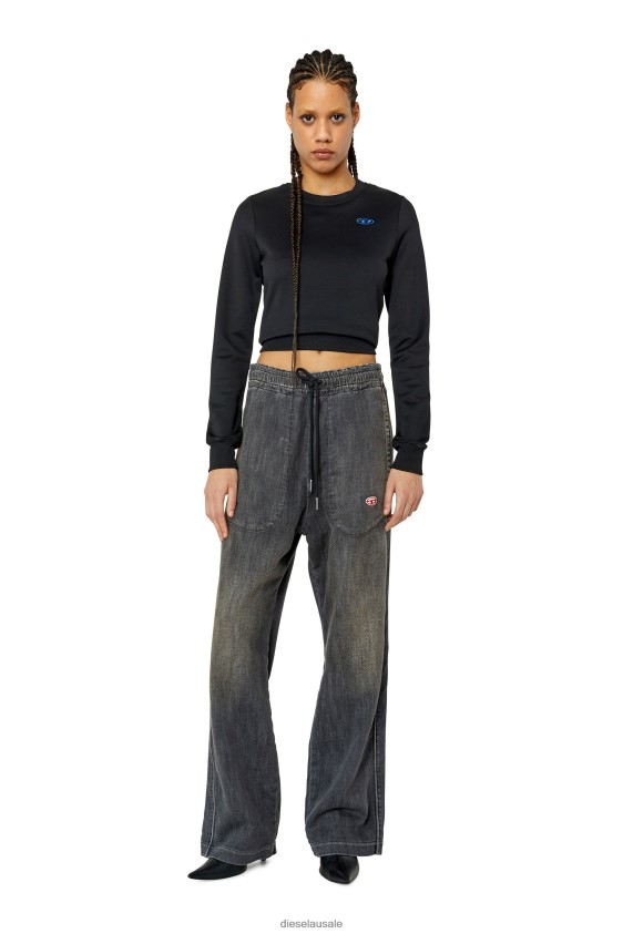 Diesel f-crossy Apparel Black Women 2XT44N900