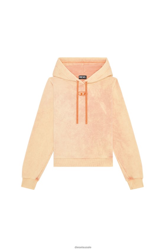Diesel f-reggy-hood-g2 Apparel Orange Women 2XT44N895
