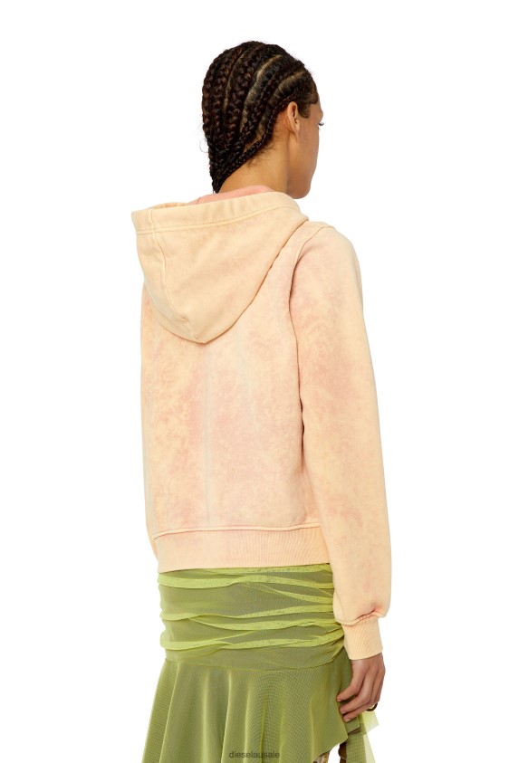 Diesel f-reggy-hood-g2 Apparel Orange Women 2XT44N895