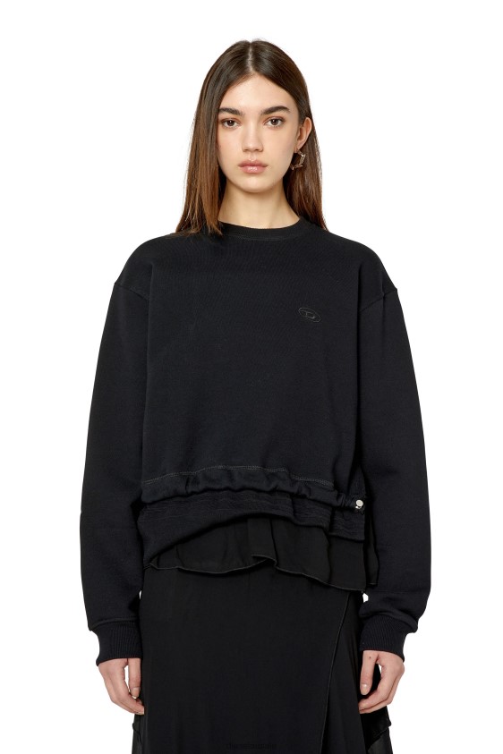 Diesel f-rollies Apparel Black Women 2XT44N903