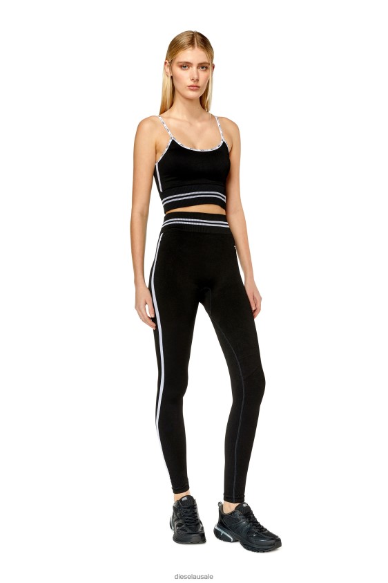 Diesel awb-fanny-wt27 Apparel Black Women 2XT44N937