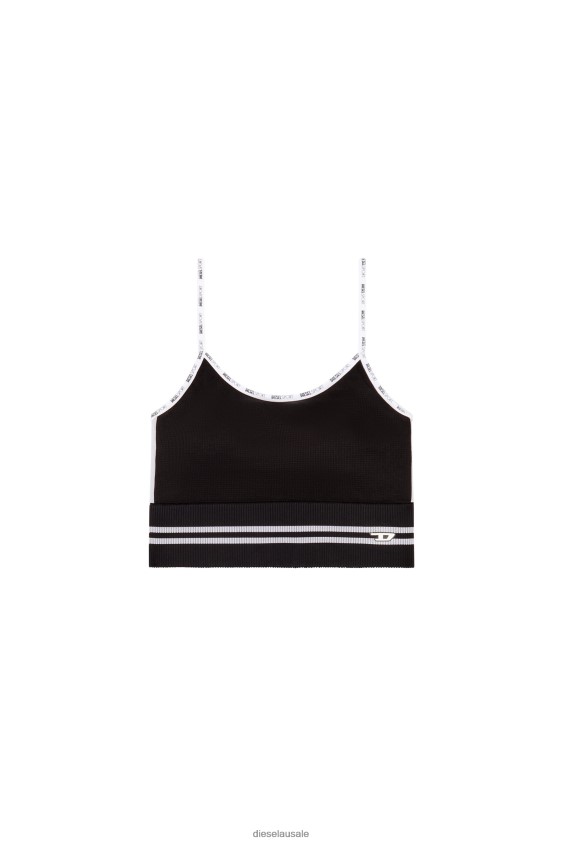 Diesel awb-fanny-wt27 Apparel Black Women 2XT44N937