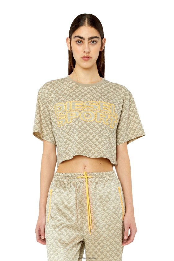 Diesel awtee-mimi-ht24 Apparel Beige Women 2XT44N950