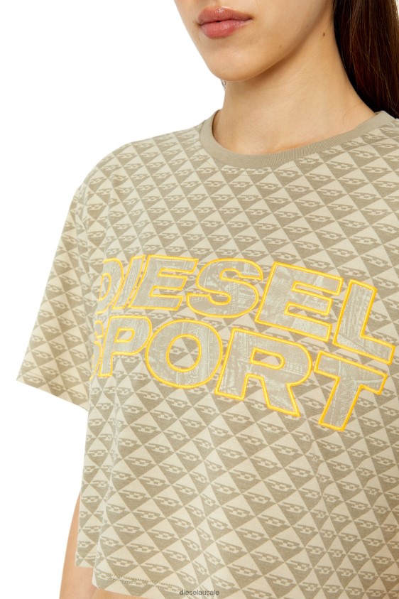 Diesel awtee-mimi-ht24 Apparel Beige Women 2XT44N950