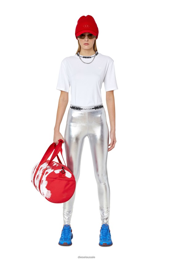 Diesel awtee-piper-a-wt38 Apparel White Women 2XT44N925