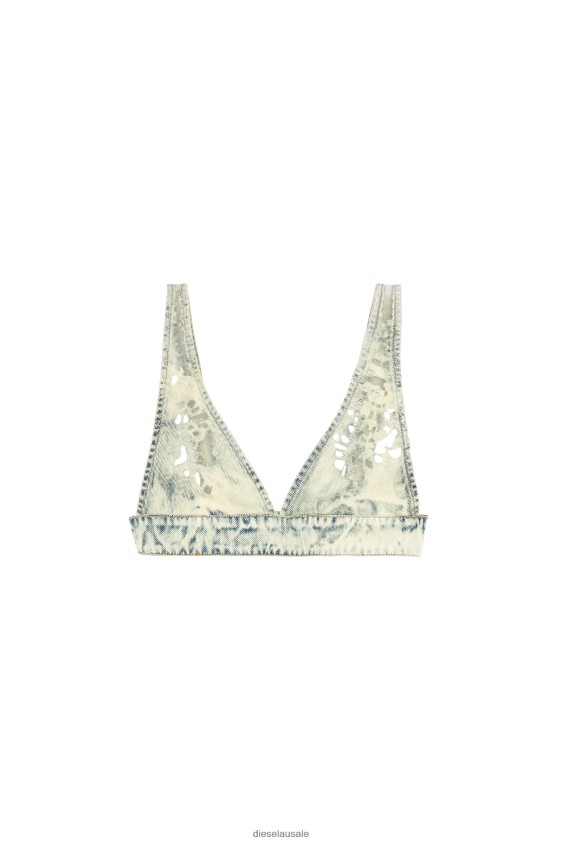 Diesel de-janys-fsc Apparel Light Blue Women 2XT44N957