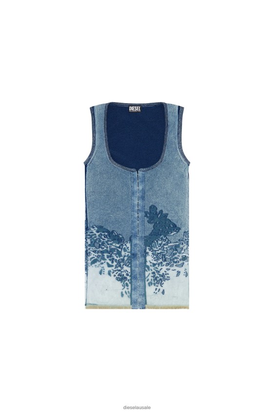 Diesel m-andia Apparel Blue Women 2XT44N885