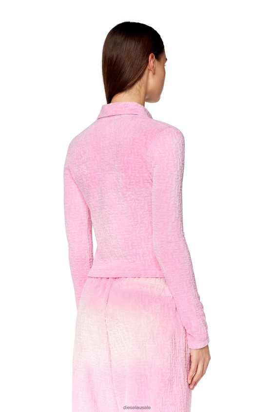 Diesel t-amuse Apparel Pink Women 2XT44N923