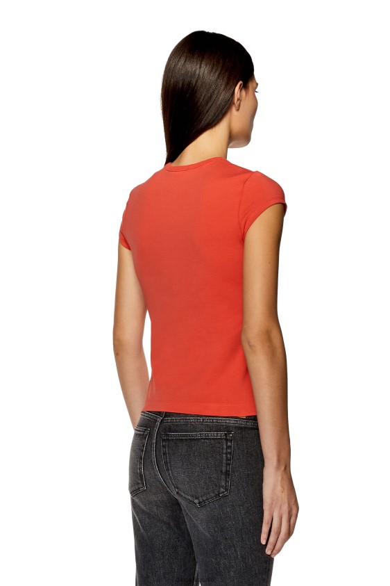Diesel t-angie Apparel Red Women 2XT44N909