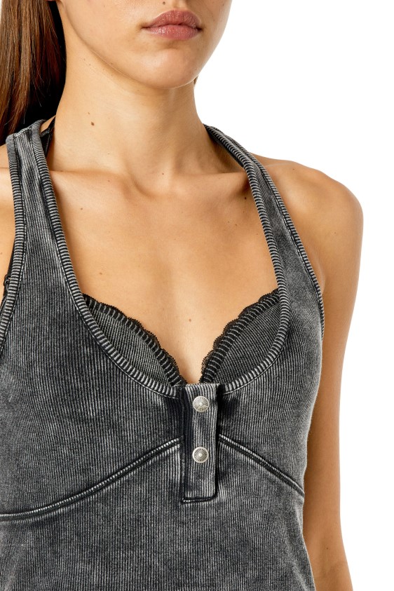 Diesel t-anielle Apparel Black Women 2XT44N944