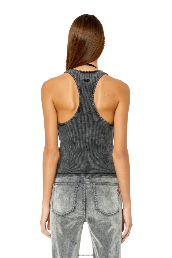 Diesel t-anielle Apparel Black Women 2XT44N944