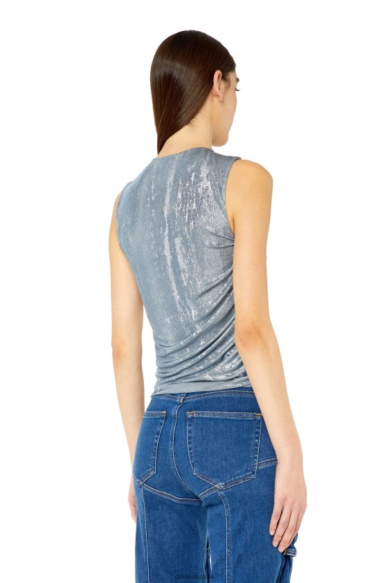 Diesel t-fruit Apparel Grey Women 2XT44N938