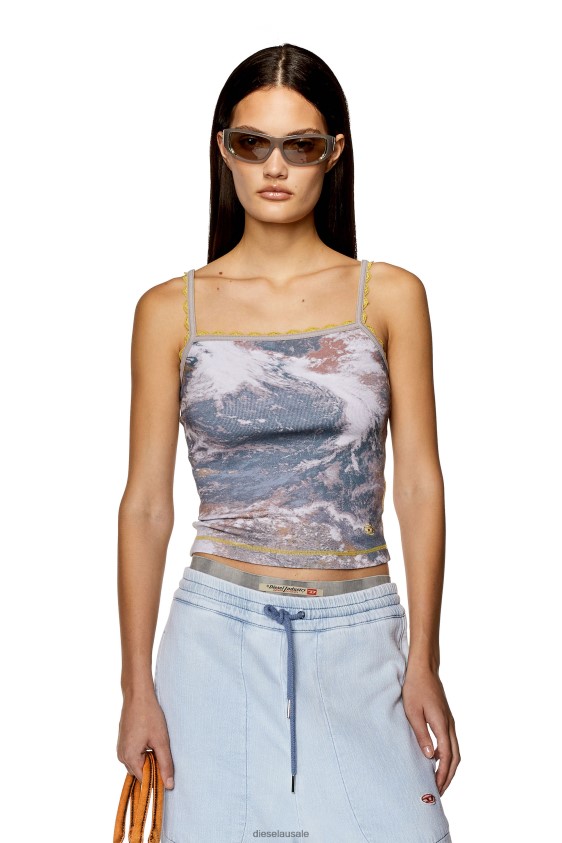 Diesel t-hop-lace Apparel White Women 2XT44N916