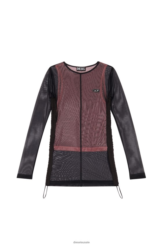 Diesel t-jurly Apparel Black Women 2XT44N961