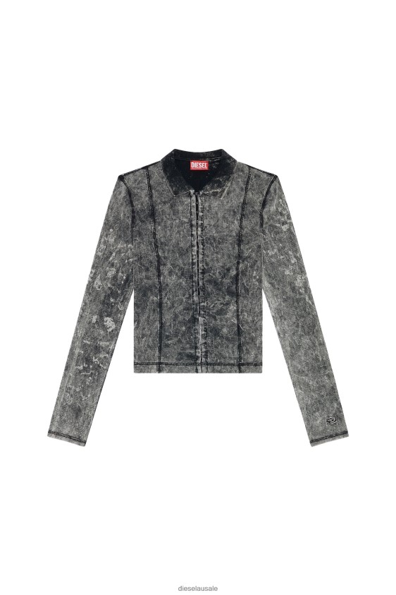 Diesel t-mercury Apparel Black Women 2XT44N928