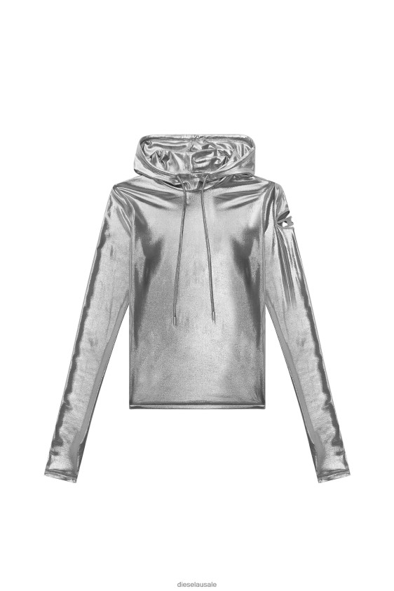 Diesel t-metal-l1 Apparel Silver Women 2XT44N930