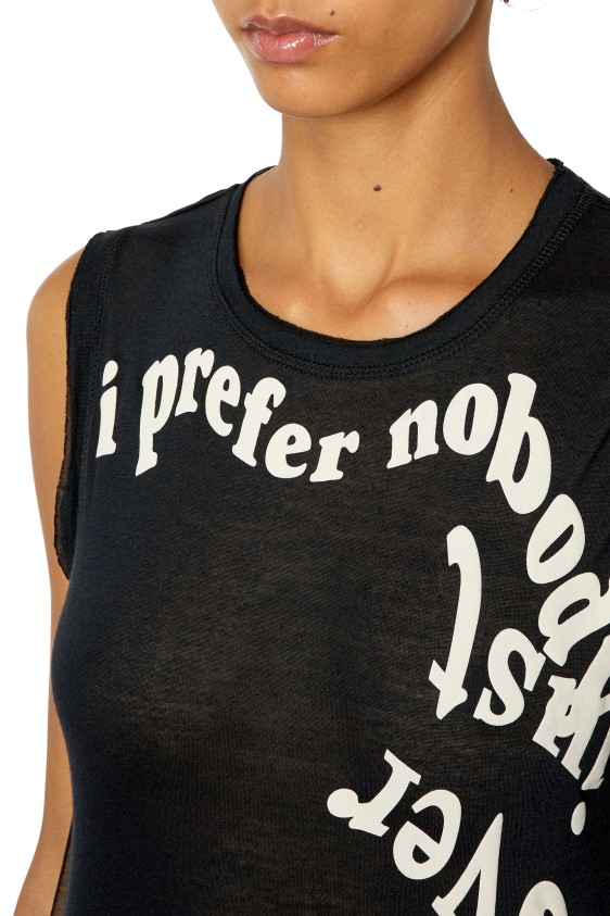 Diesel t-ody Apparel Black Women 2XT44N947